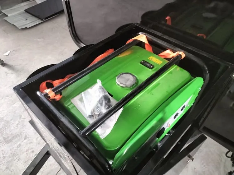 generator in the stainless steel generator box generator in the stainless steel generator box