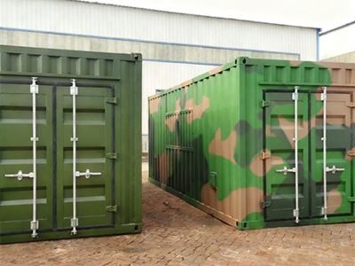 Recipiente de cozinha militar