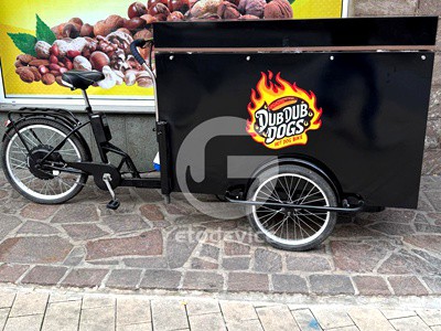 Carrinho de cachorro-quente à venda Luxemburgo: Bicicleta de cachorro-quente ...